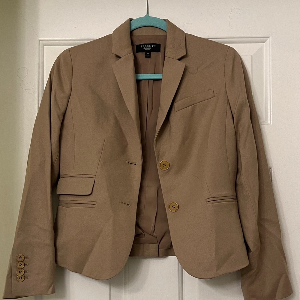 Beige Talbot blazer